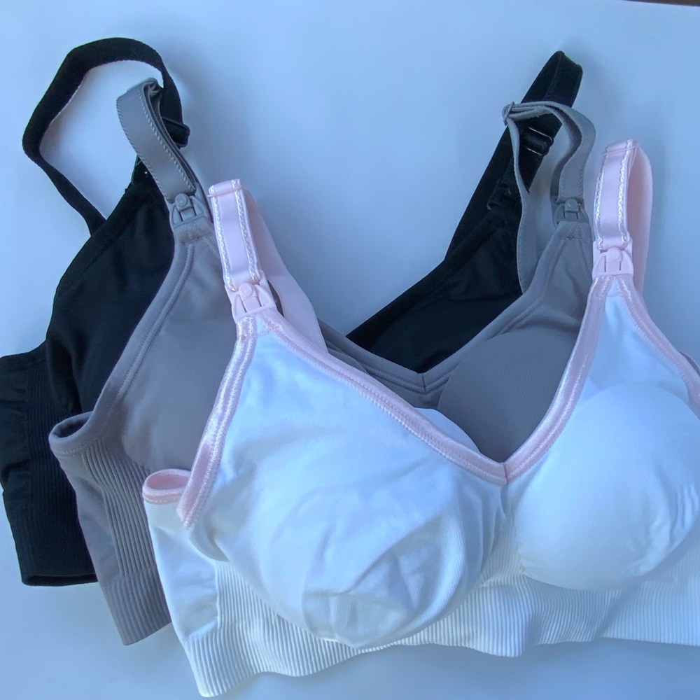 (3) BRAVADO SEAMLESS CLIP DOWN MATERNITY NURSING BRA - Picture 6 of 15